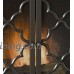 Large Steel Geometric Fireplace Screen with Doors  Durable Frame and Metal Mesh  44 W x 33 H Bronze - B01706X6JS